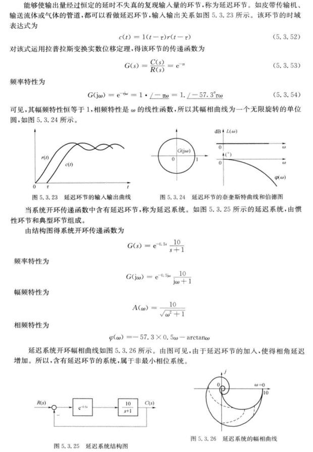 延迟环节和延迟系统