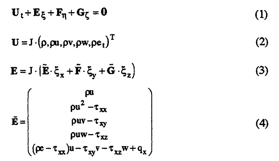 流场的控制方程